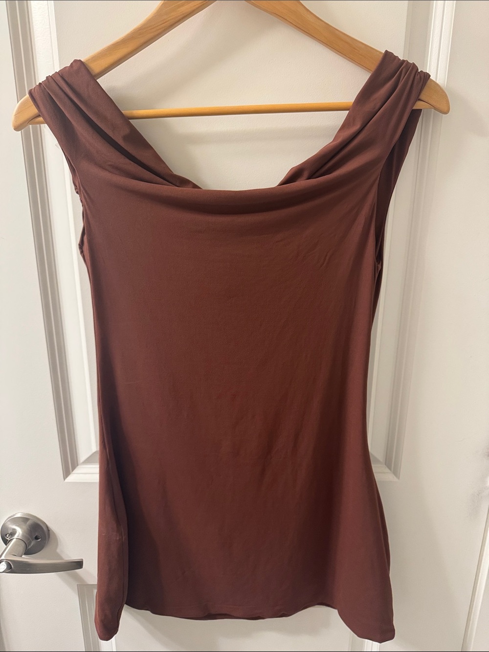NWT. Bond-eye Seimwear Brand Sleeveless Nixi Mini Dress in Arabica Brown M/L - Picture 6 of 13